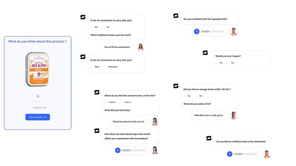 A qualitative AI conversation at scale with your customers